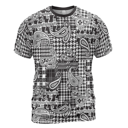 Houndstooth Paisley & Plaid Comfort T-shirt