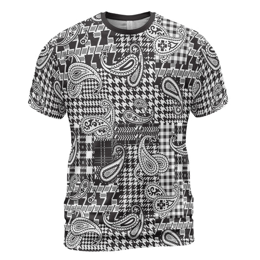Houndstooth Paisley & Plaid Comfort T-shirt