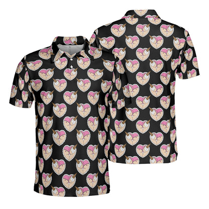 Ice Cream On Cheeks Polo Shirt