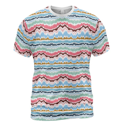 Ikat Border Comfort T-shirt
