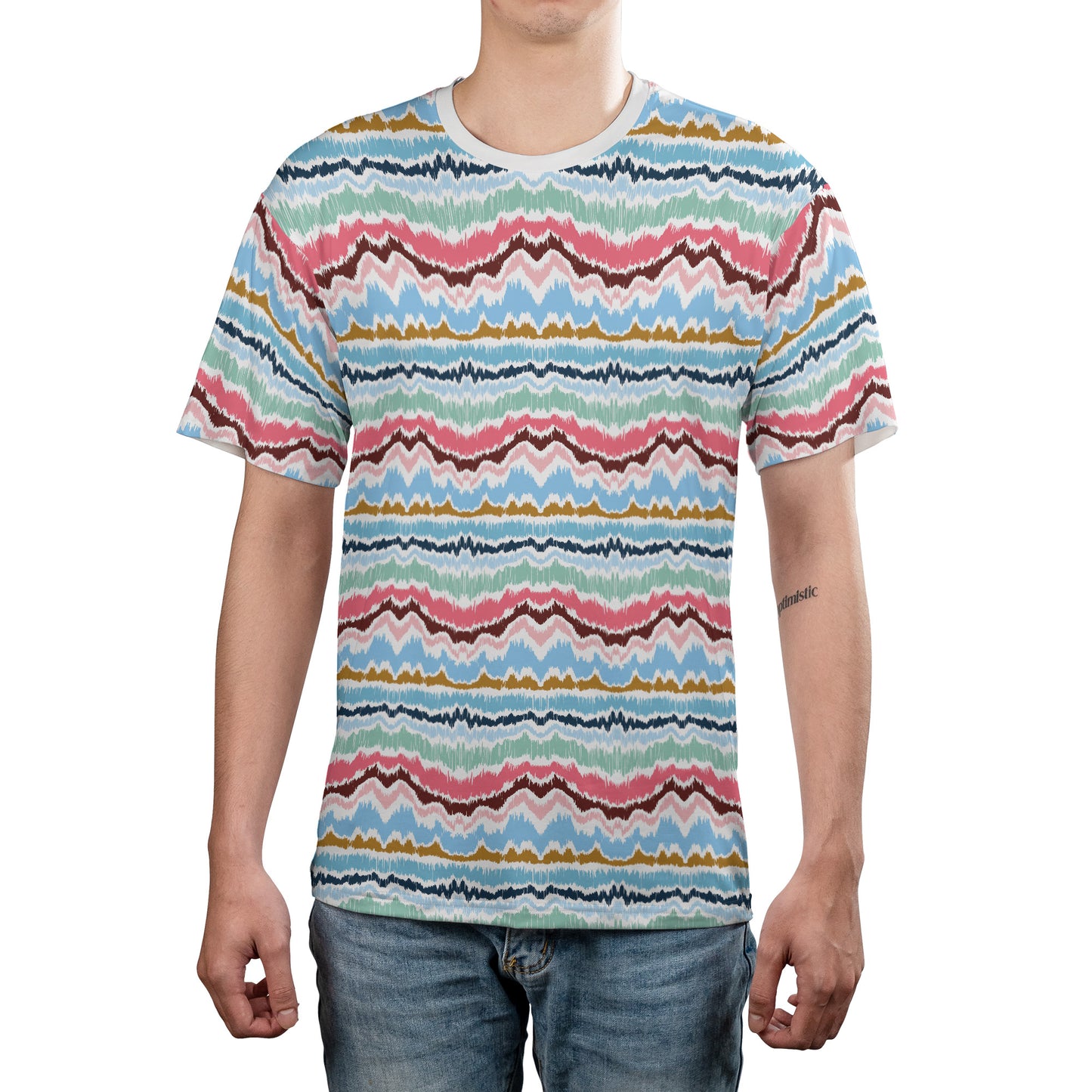 Ikat Border Comfort T-shirt
