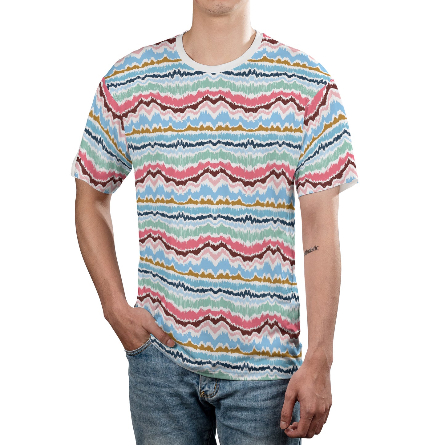 Ikat Border Comfort T-shirt