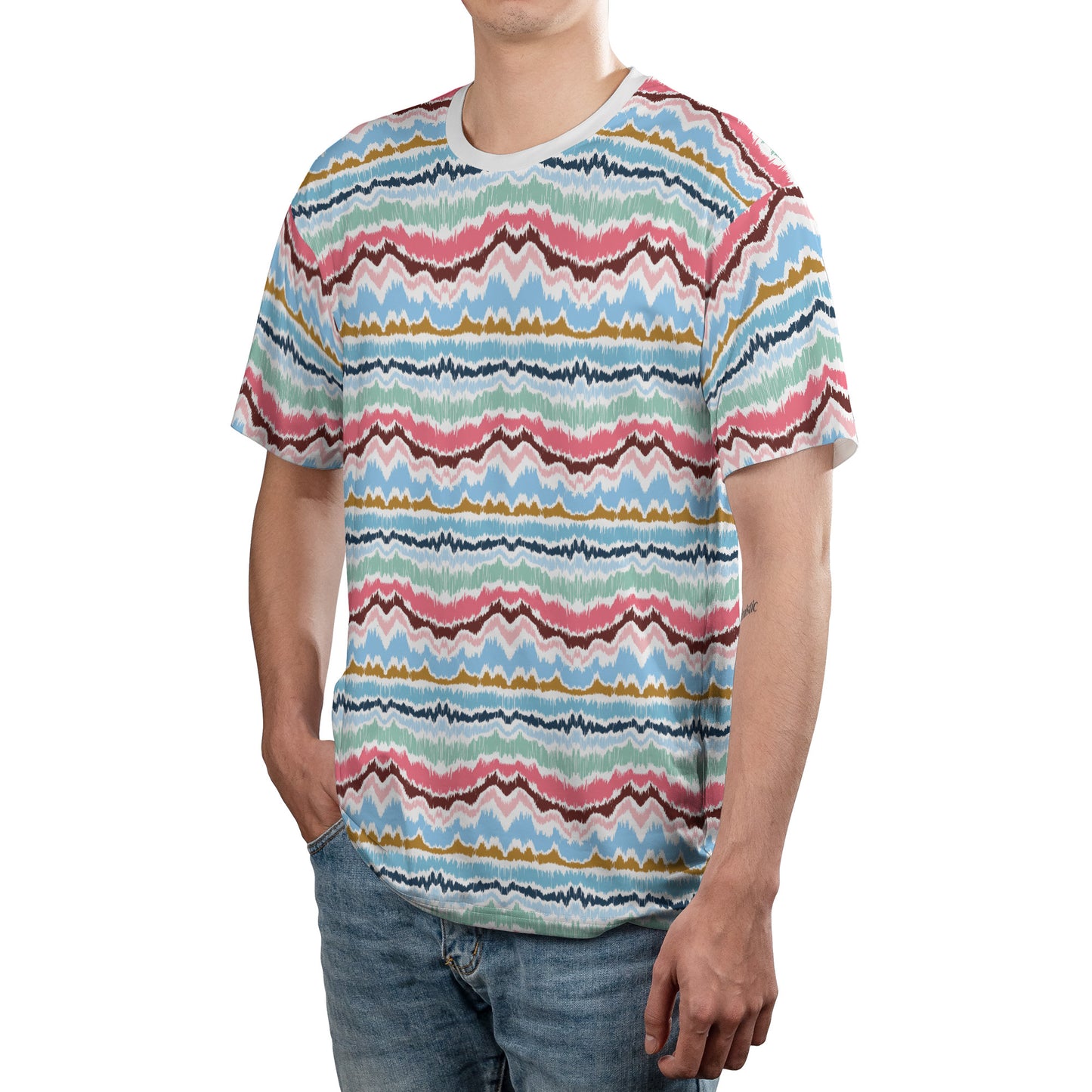 Ikat Border Comfort T-shirt