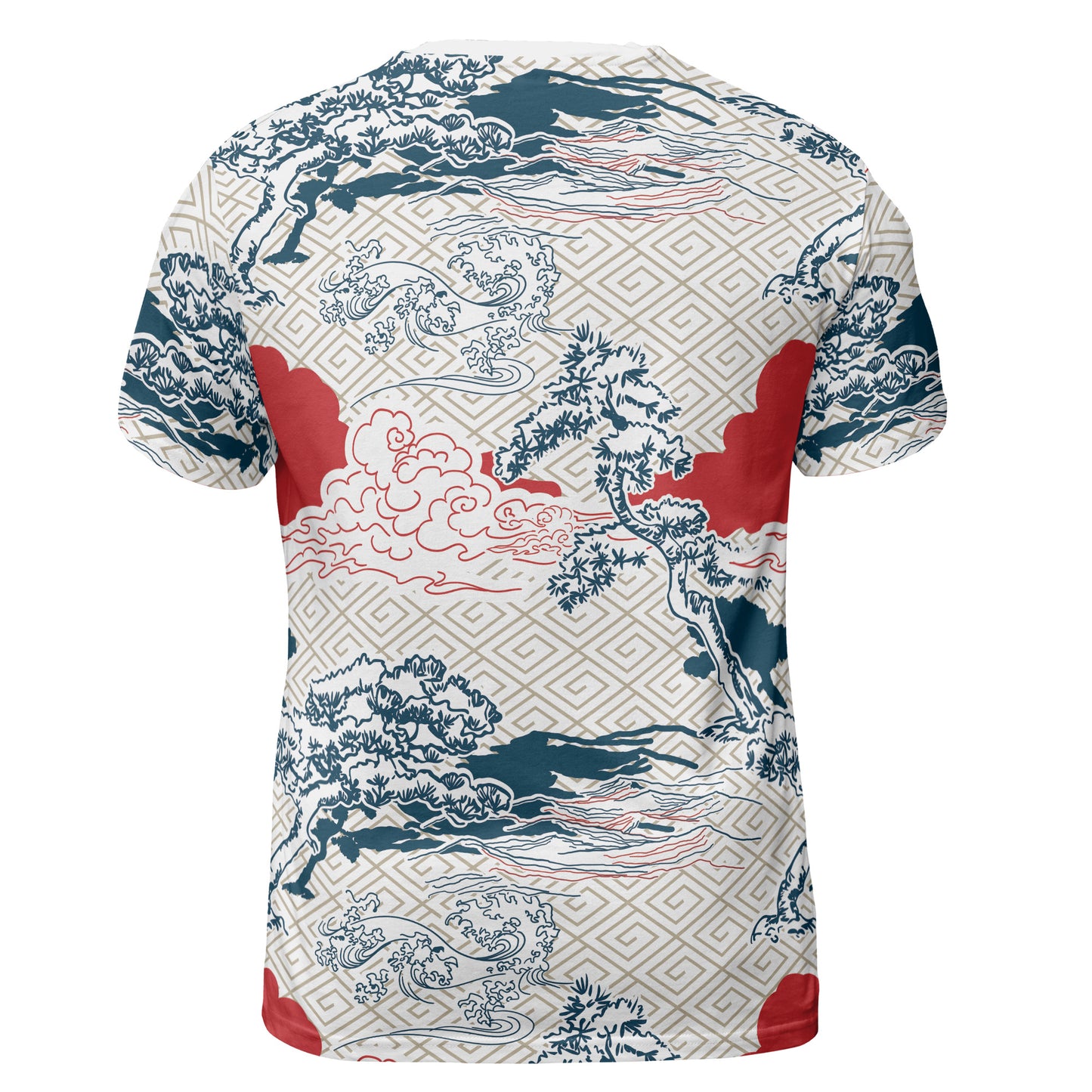 Japanese Trees & Clouds Comfort T-shirt