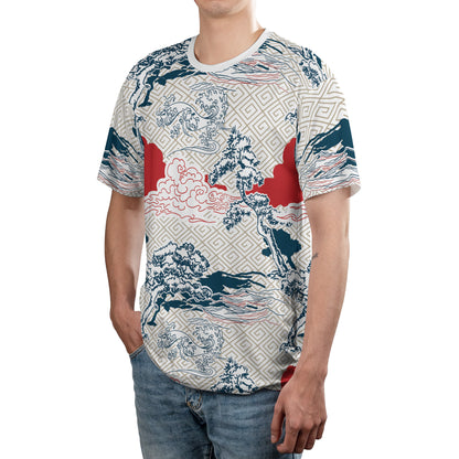 Japanese Trees & Clouds Comfort T-shirt