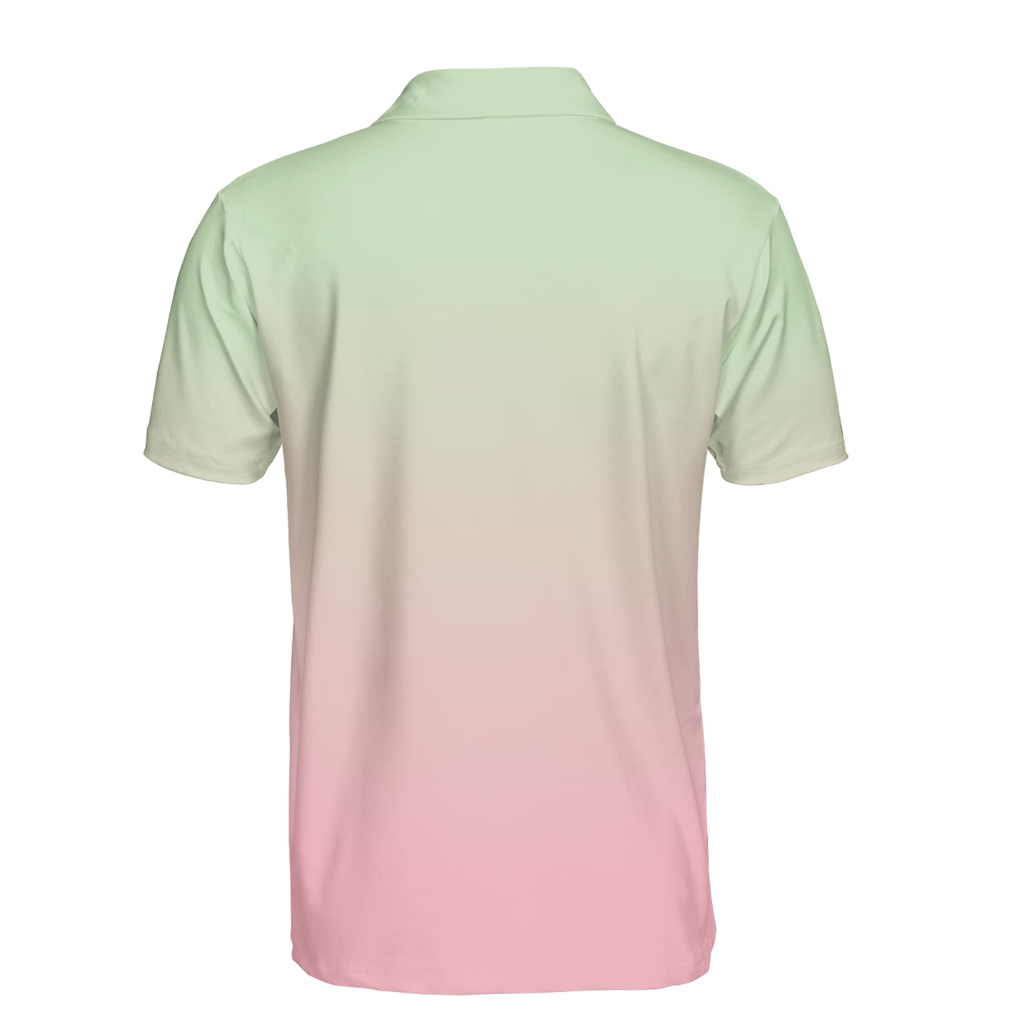 Key Lime & Peach Polo Shirt