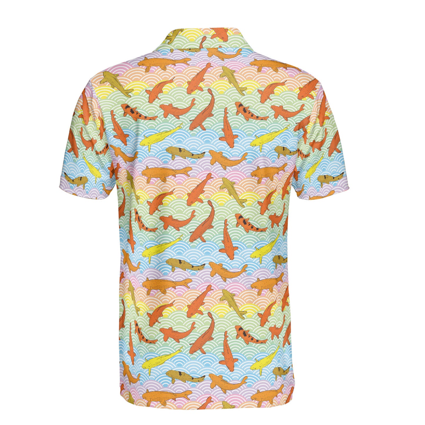 Koi & Carp Rainbow Polo Shirt