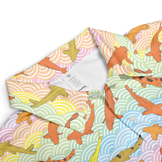 Koi & Carp Rainbow Polo Shirt
