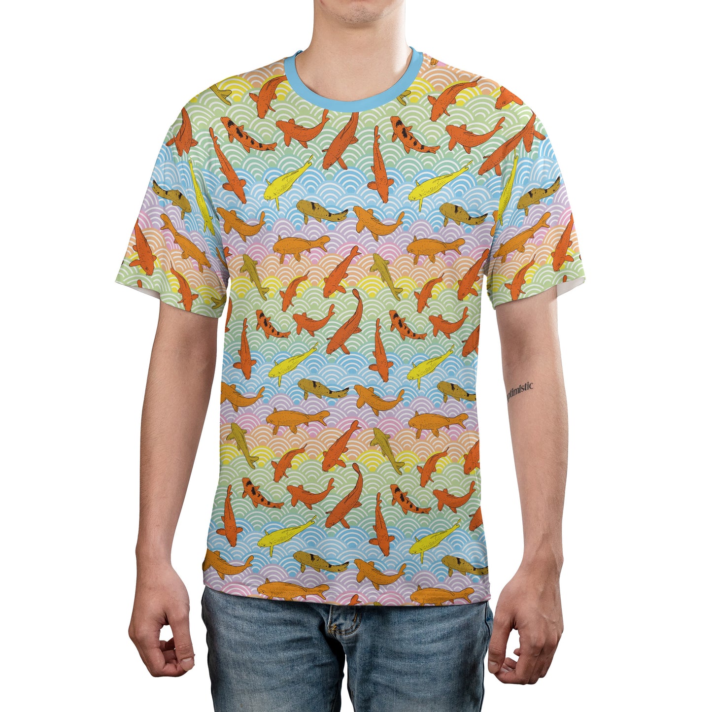 Koi & Carp Rainbow Comfort T-shirt