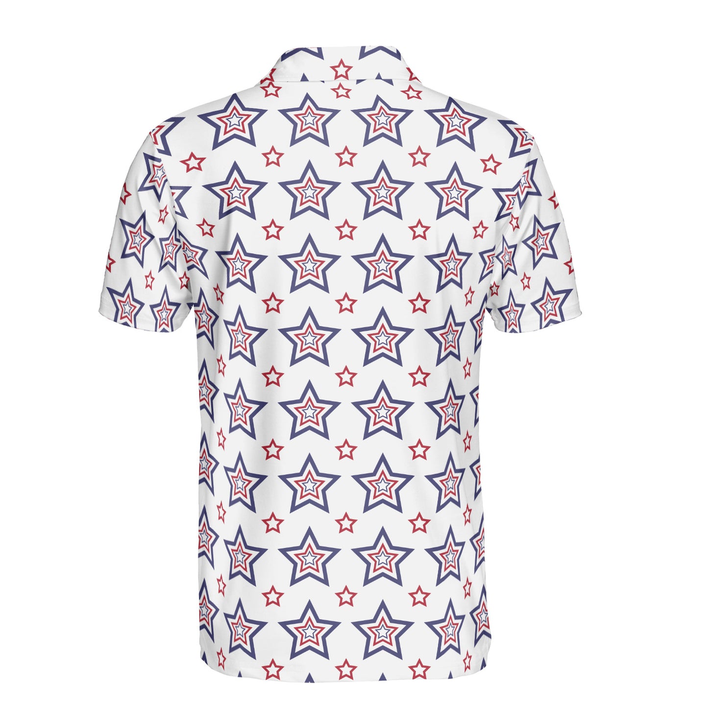 Layered Stars Polo Shirt