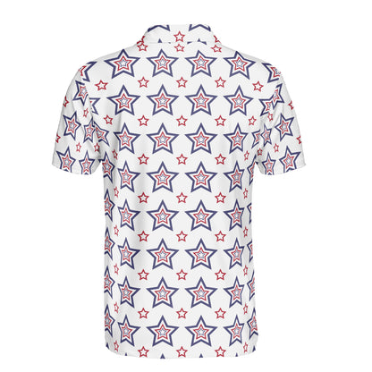 Layered Stars Polo Shirt