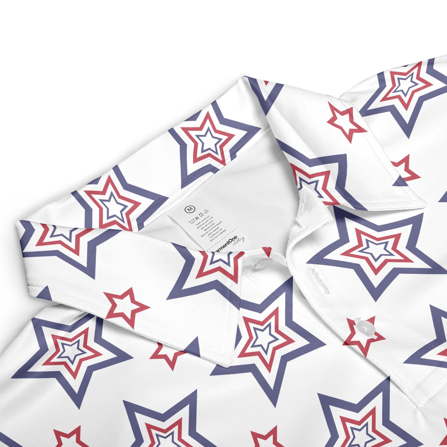 Layered Stars Polo Shirt