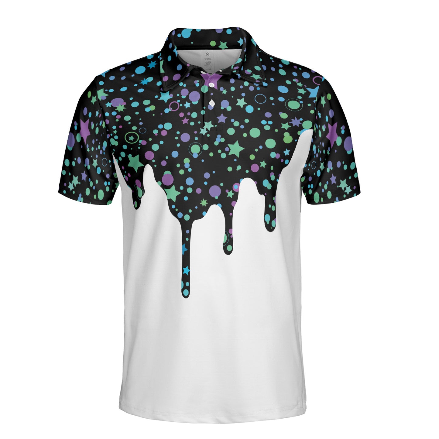 Liquid Sparkles Polo Shirt