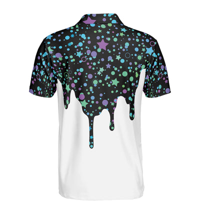 Liquid Sparkles Polo Shirt
