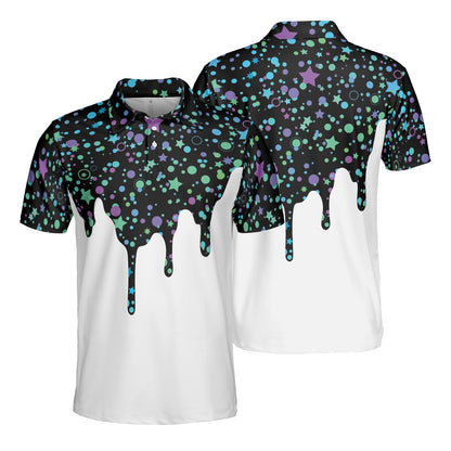 Liquid Sparkles Polo Shirt