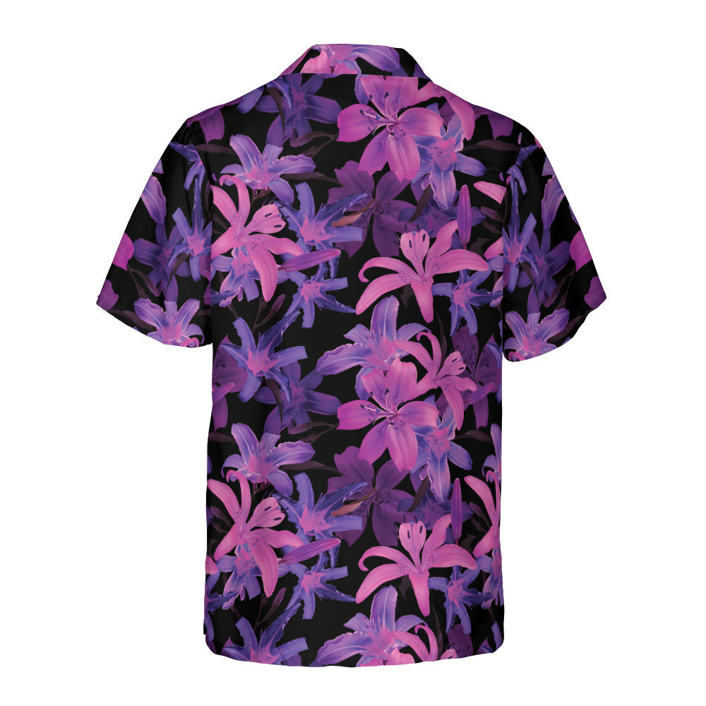 Luminous Flowers Button Up Shirt