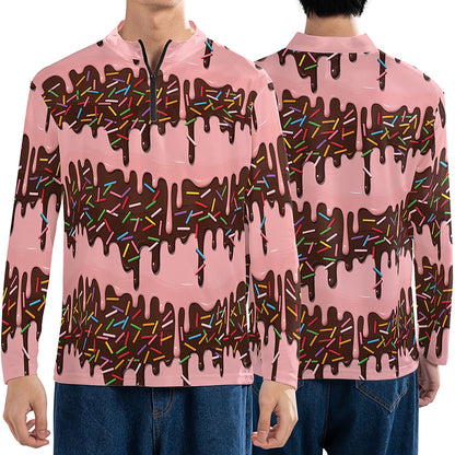 Melting Chocolate & Strawberry With Sprinkles Performance Q-Zip