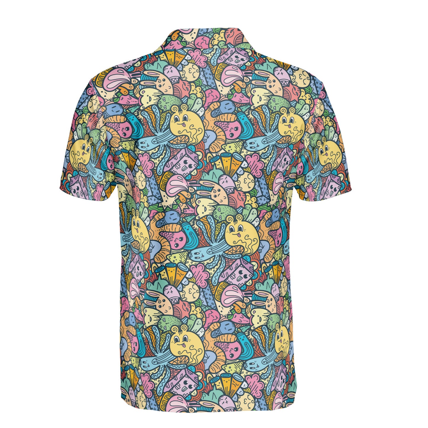 Monster Doodles Polo Shirt
