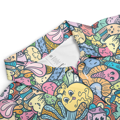 Monster Doodles Polo Shirt