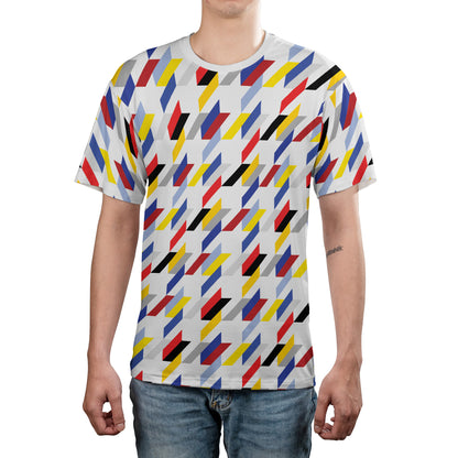 Multicolor Houndstooth Comfort T-shirt
