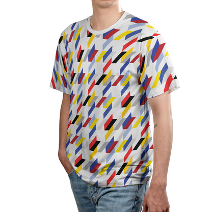 Multicolor Houndstooth Comfort T-shirt