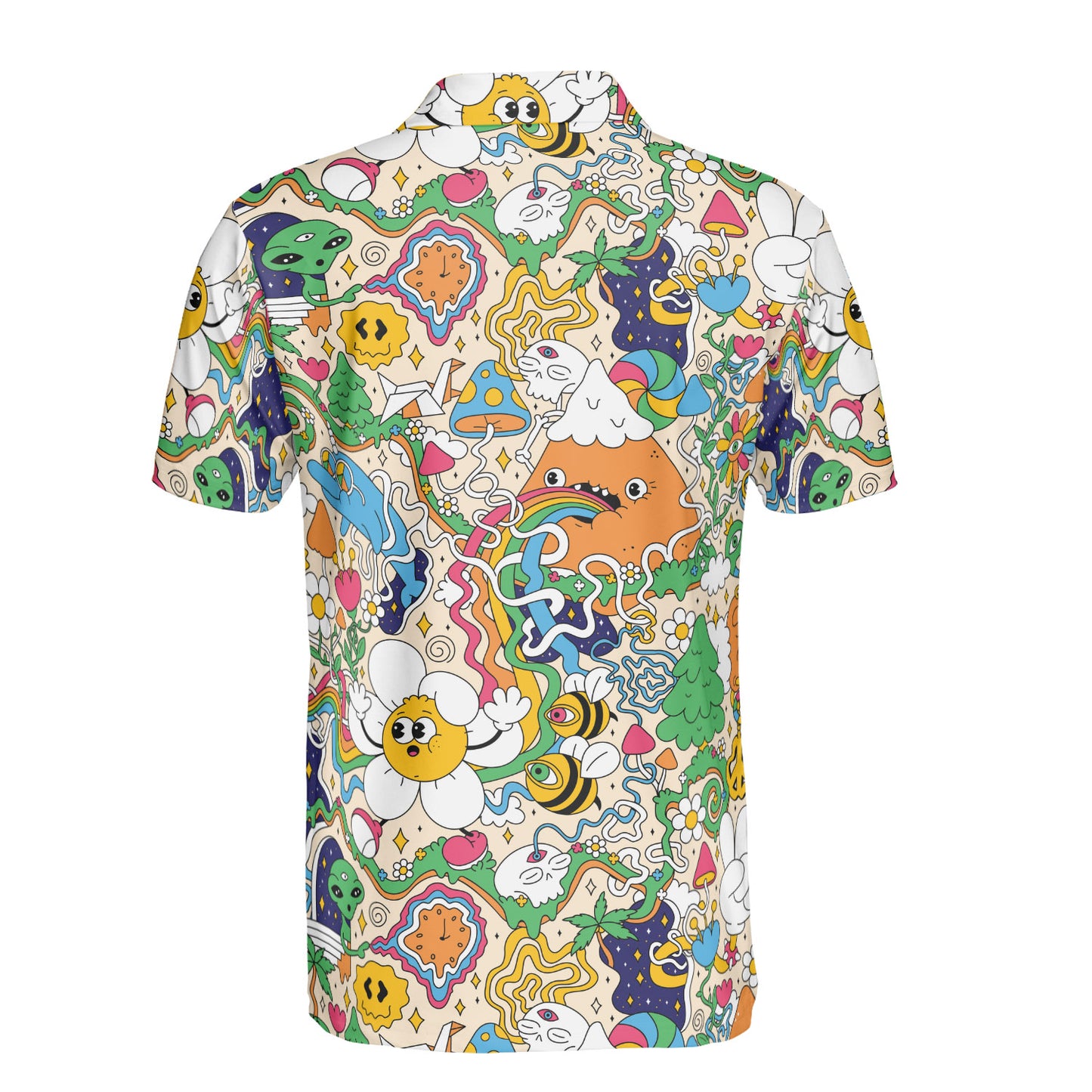 Mushroom Trip Polo Shirt