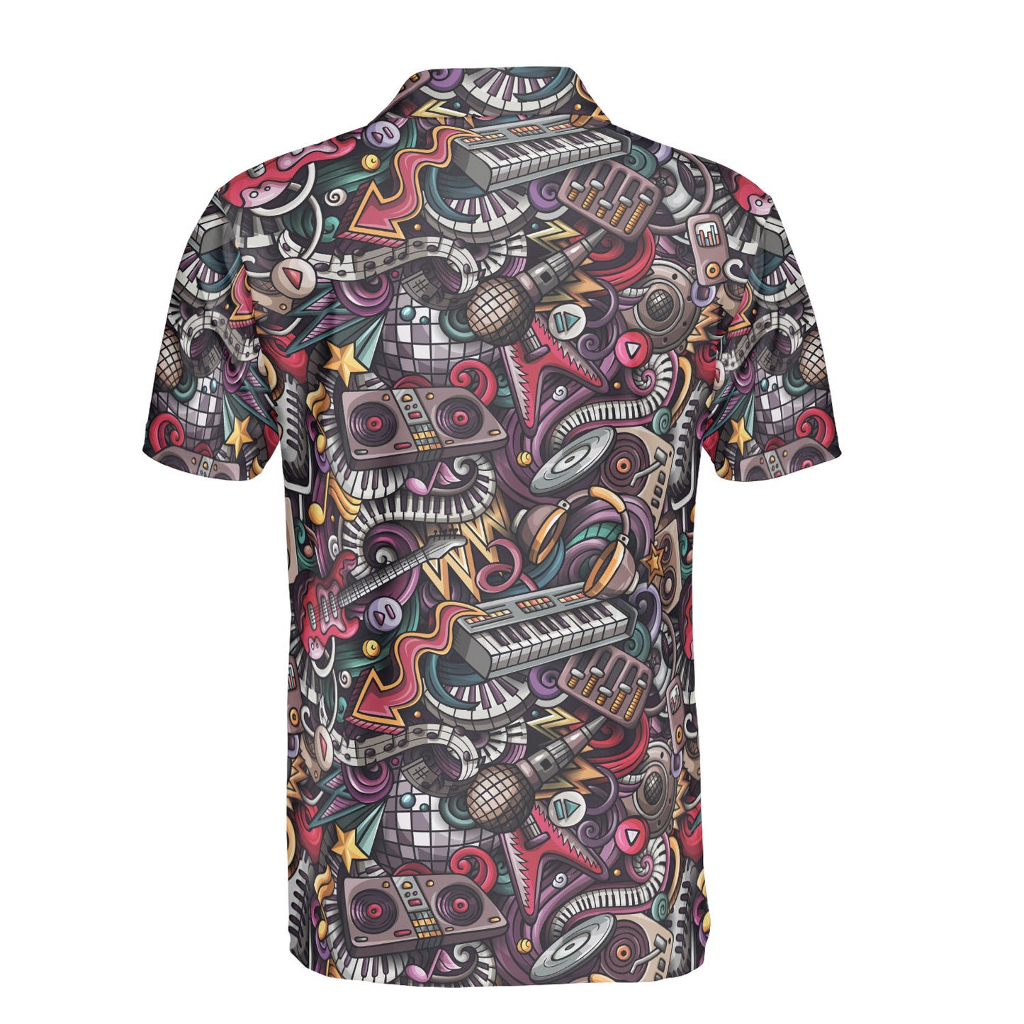 Music Craziness Polo Shirt