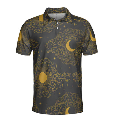 Mystical Day & Night Polo Shirt