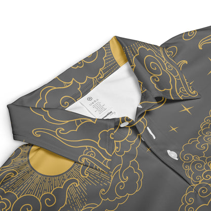 Mystical Day & Night Polo Shirt
