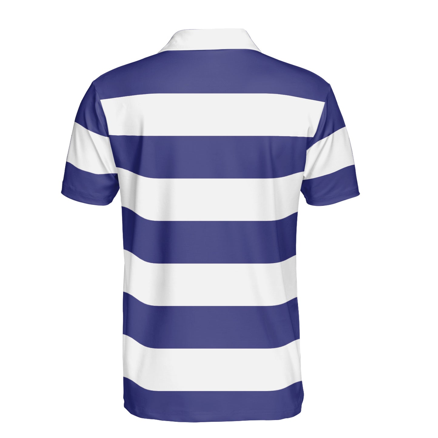 Navy Blue & White Premium Polo Shirt