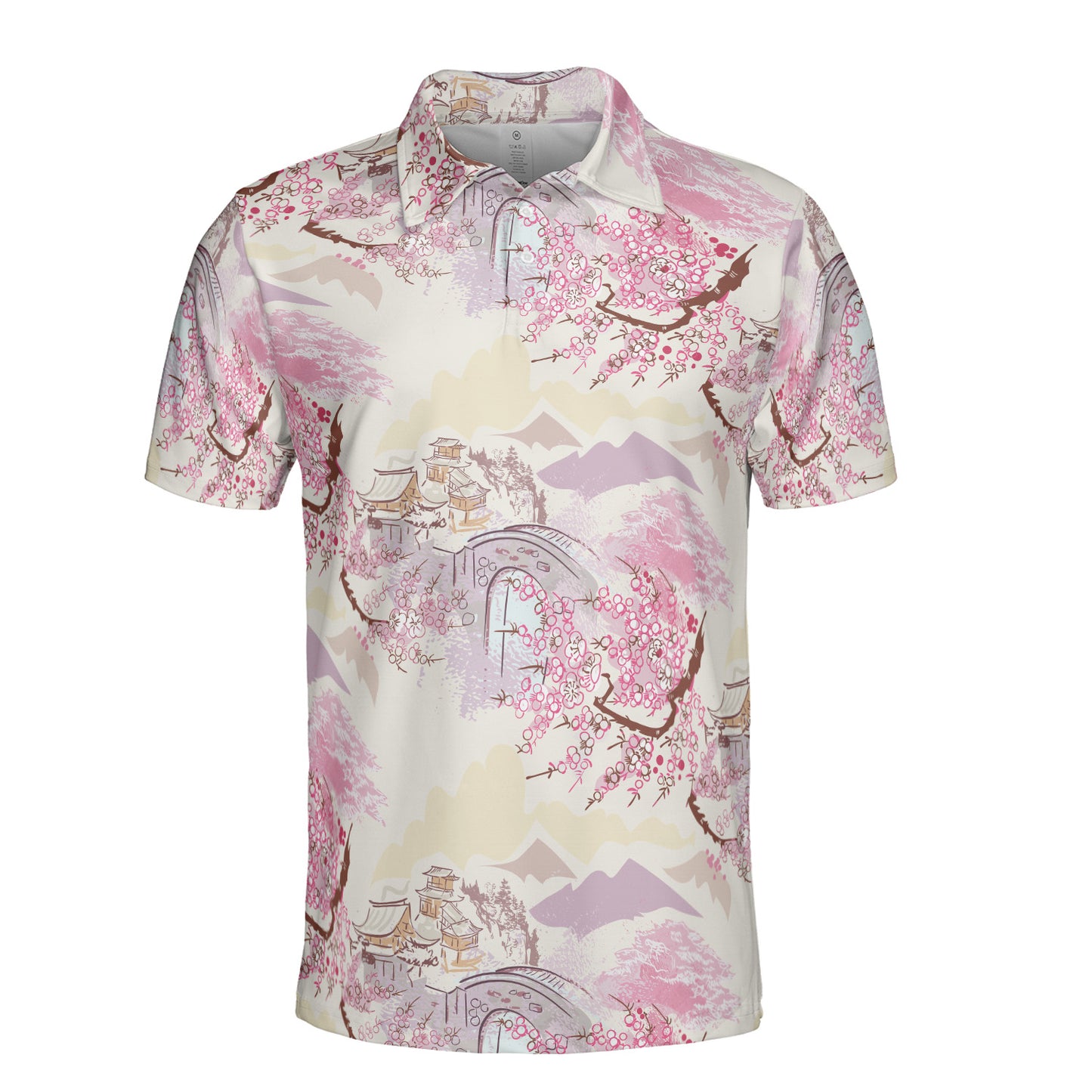 Oriental Bridge Polo Shirt