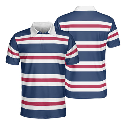 Patriot Stripes Polo Shirt
