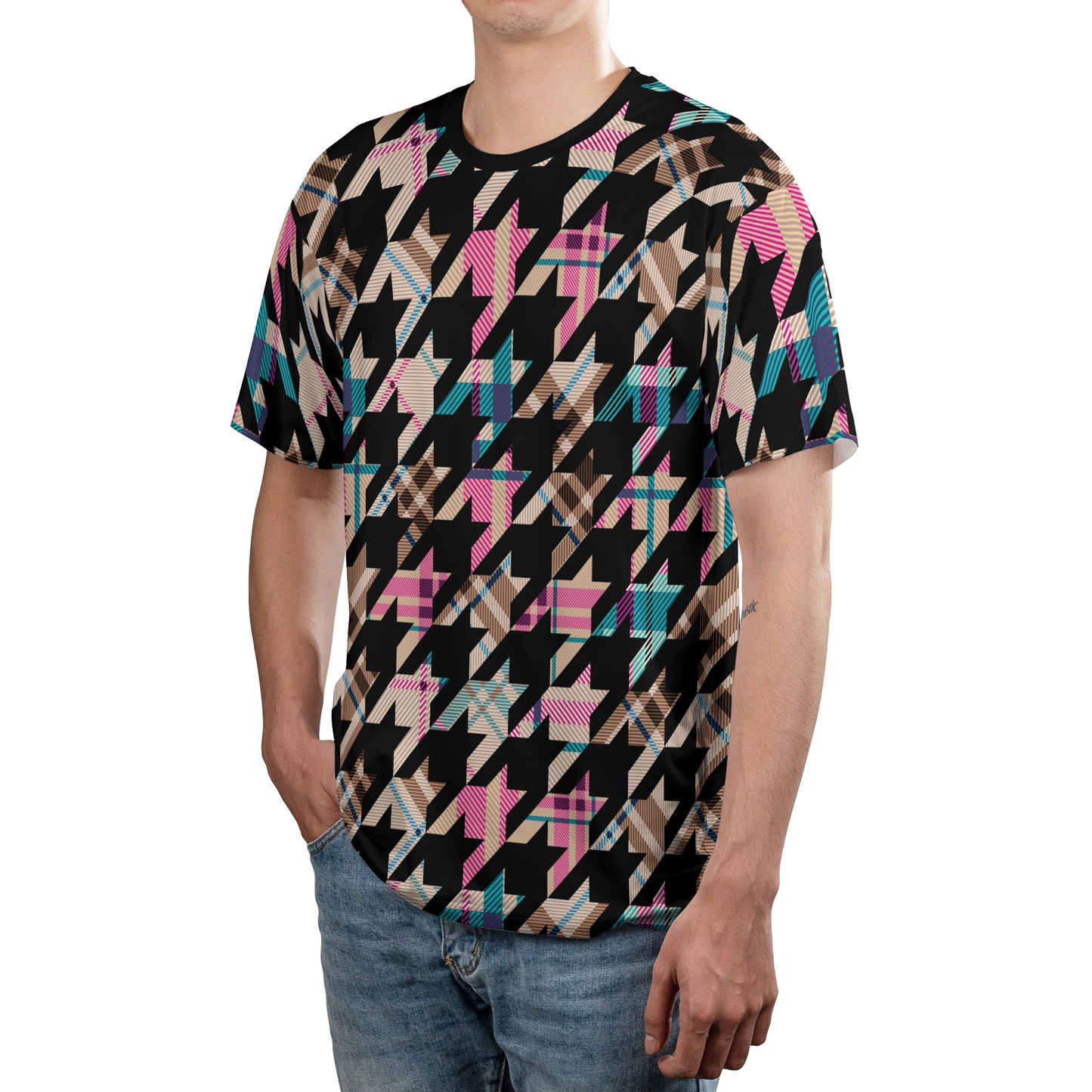 Plaid & Houndstooth Comfort T-shirt