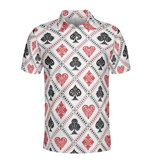 Playing Cards Suit Polo Shirt