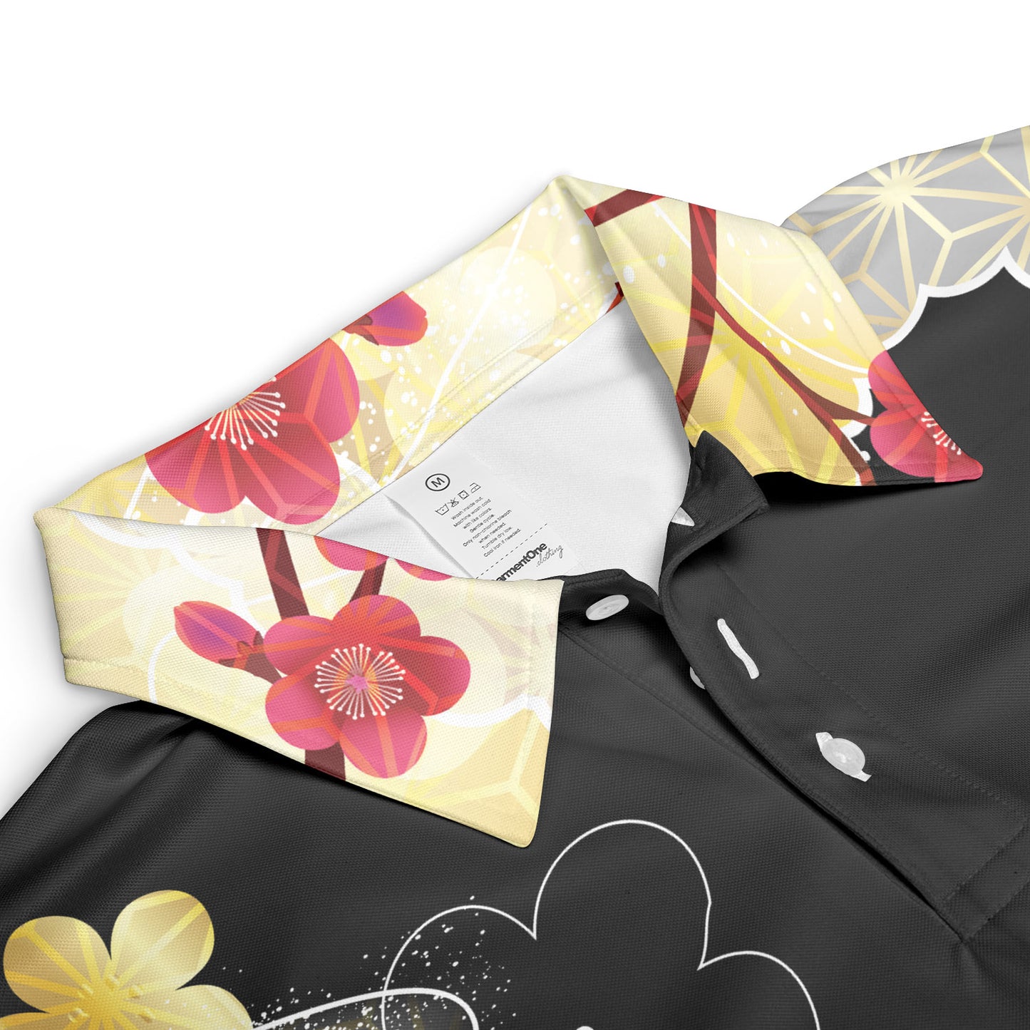 Plum Blossoms Polo Shirt