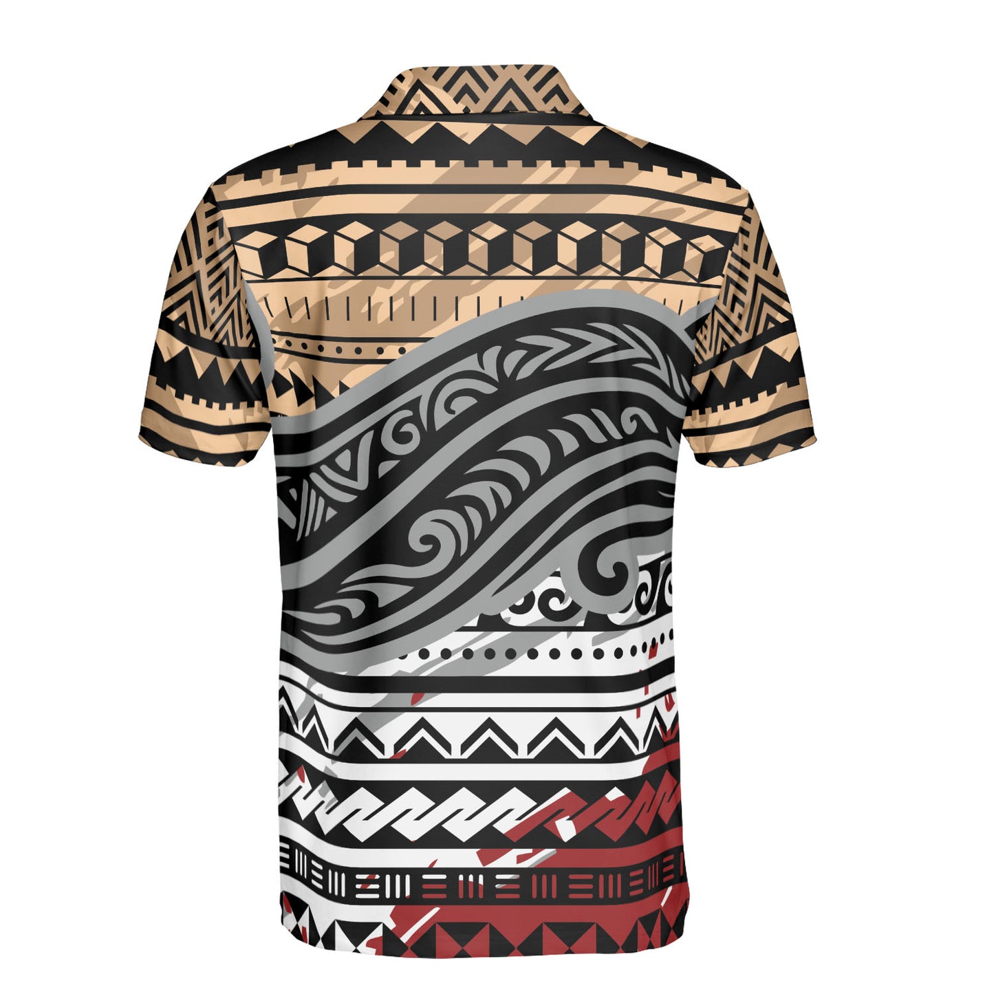 Polynesian Tribal Polo Shirt