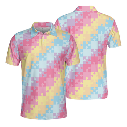 Puzzle Time Polo Shirt