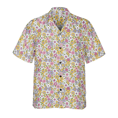 Retro Floral Button Up Shirt
