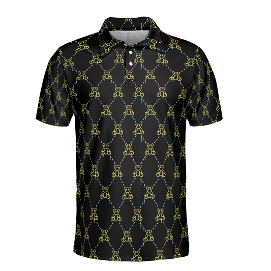 Sad Teddy Polo Shirt