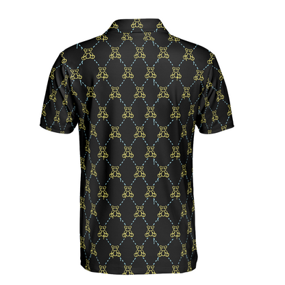 Sad Teddy Polo Shirt