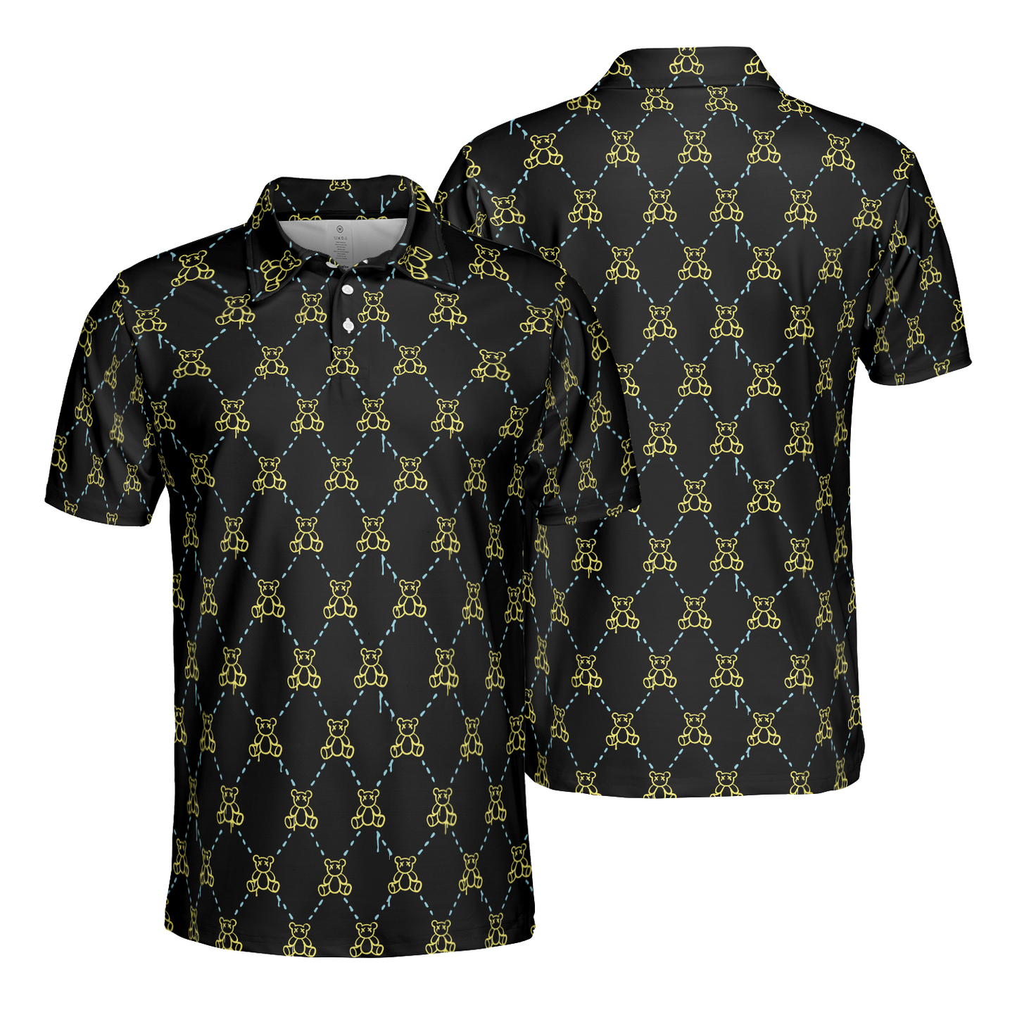 Sad Teddy Polo Shirt