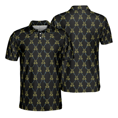 Sad Teddy Polo Shirt