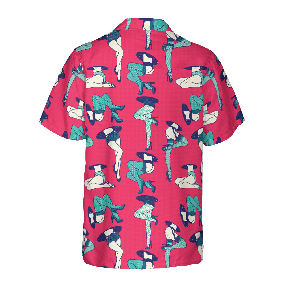 Sexy Legs Button Up Shirt