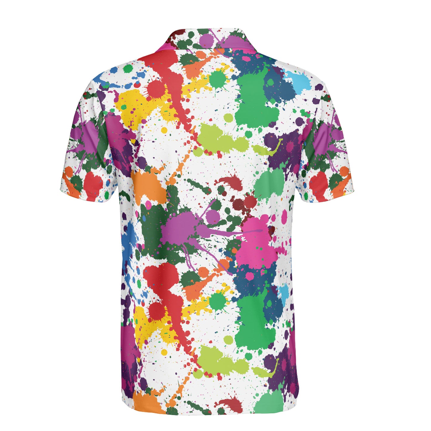 Splattered Polo Shirt