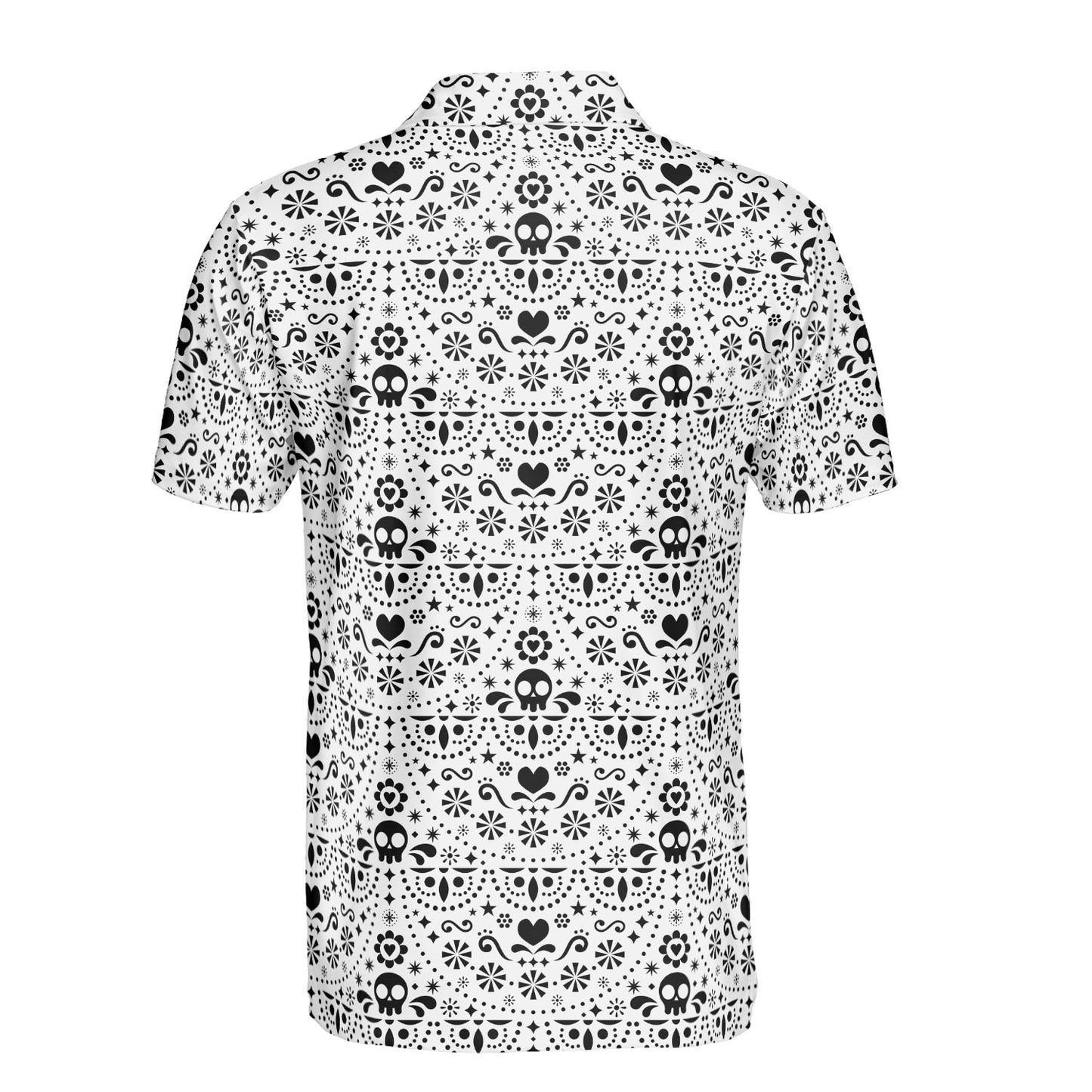 Sugar Skull Folklore Polo Shirt