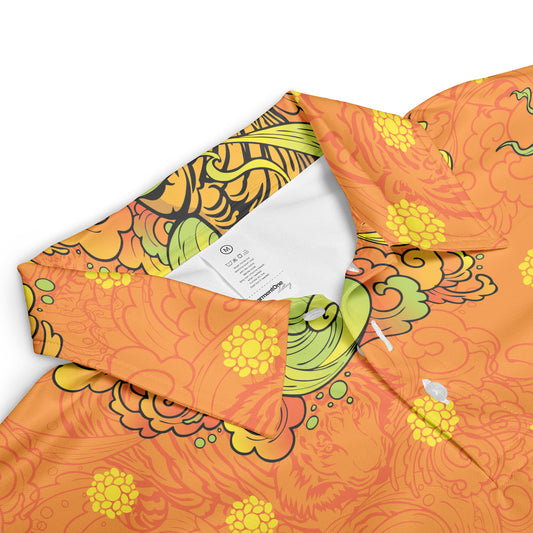 Tiger On Clouds Polo Shirt