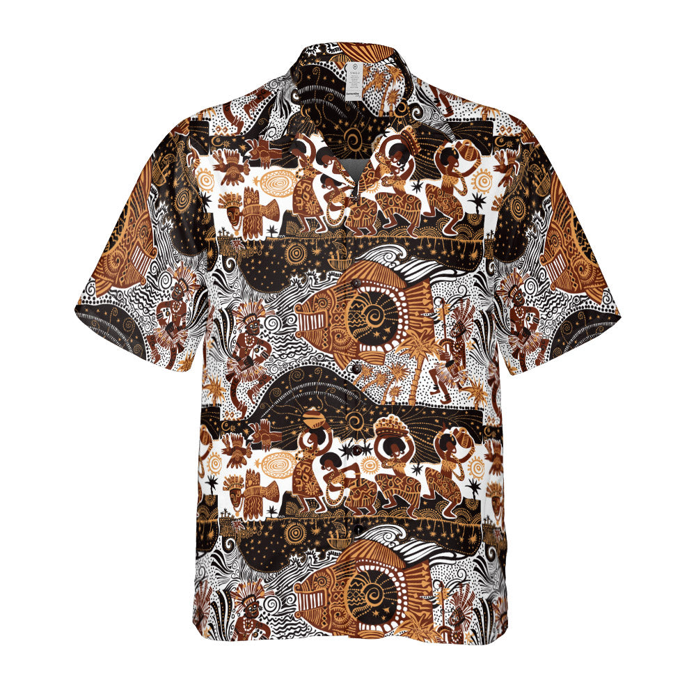 Tribal Button Up Shirt