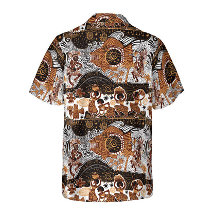 Tribal Button Up Shirt