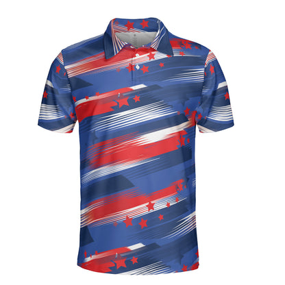 Zipping Stars Polo Shirt