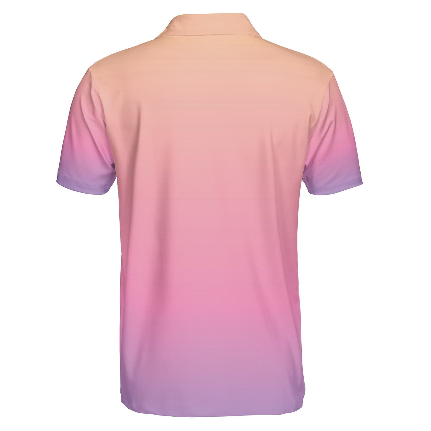 Peach Sunset Polo Shirt